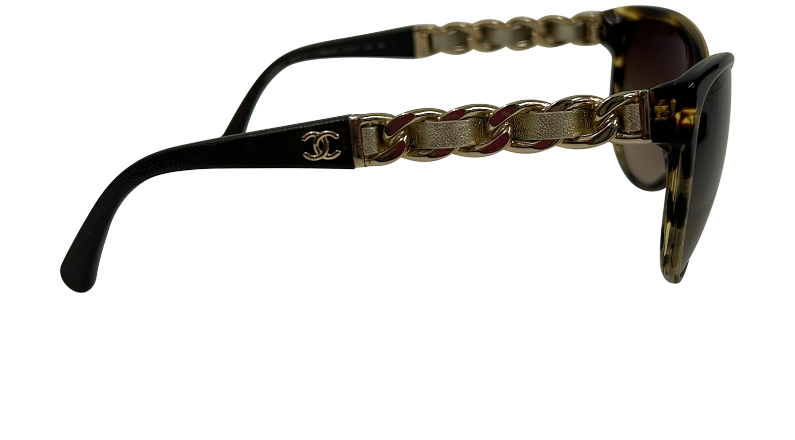 Chanel Gafas de Sol, 180&euro;, Accesorios, Marrón, Tafetán - Acetato, Vista lateral